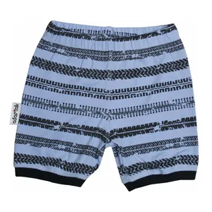 شلوارک پسرانه آدمک مدل موتور رنگ آبی