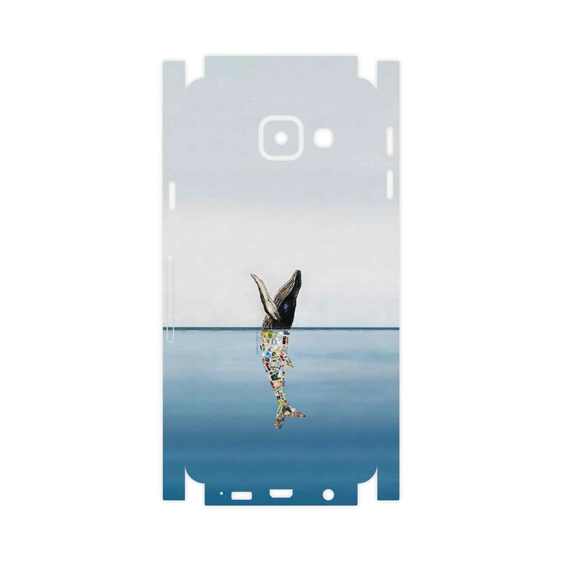 برچسب پوششی ماهوت مدل Collage of Sea Trash-FullSkin مناسب برای گوشی موبایل سامسونگ Galaxy A3 2016