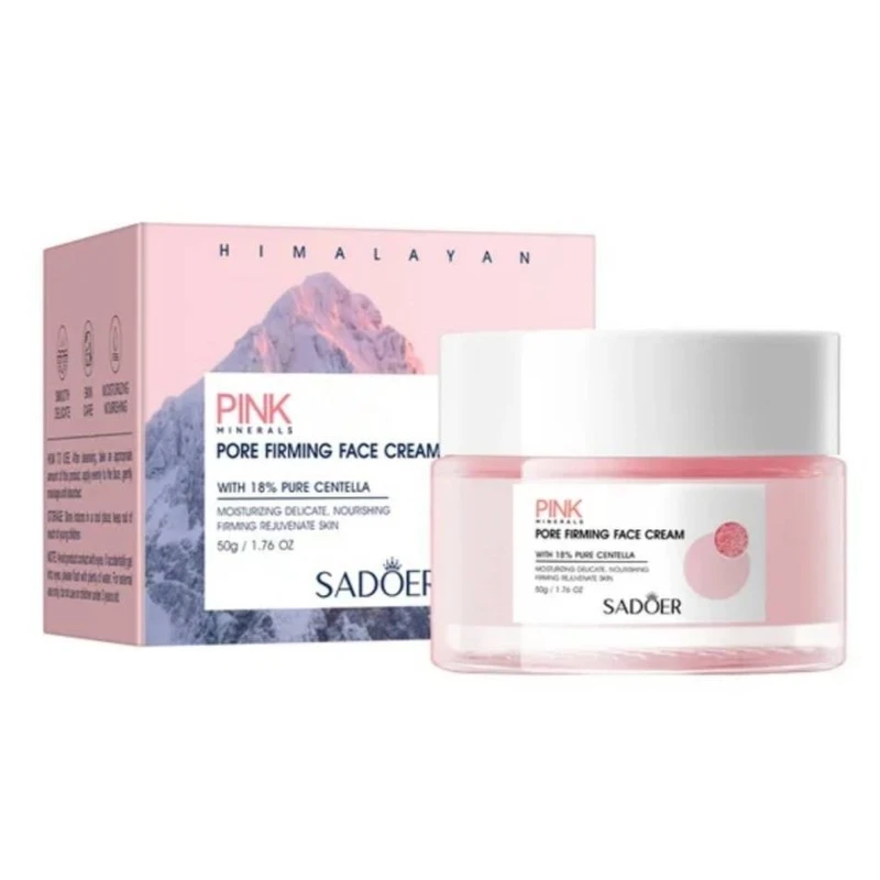 کرم کاهش دهنده منافذ باز پوست صورت سادور مدل هیمالیا مناسب پوست های خشک و حساس وزن 50 گرم