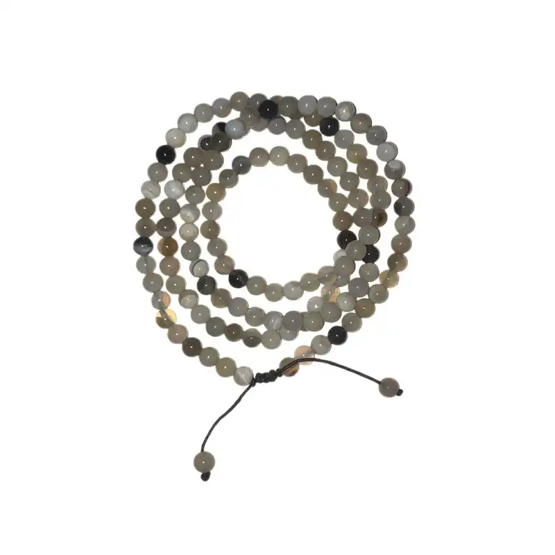 گردنبند مدل سنگ عقیق کد SN-342