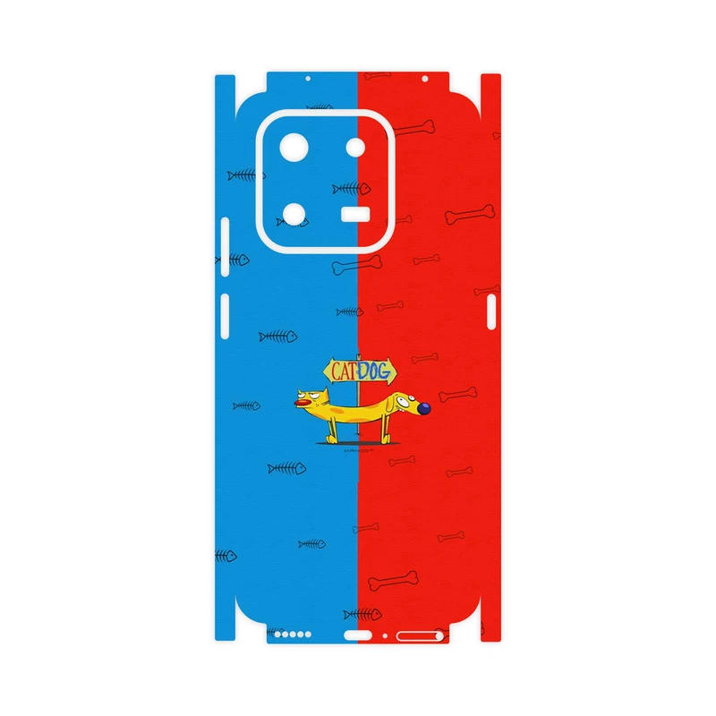 برچسب پوششی ماهوت مدل CatDog-FullSkin مناسب برای گوشی موبایل آنر X7d 4G