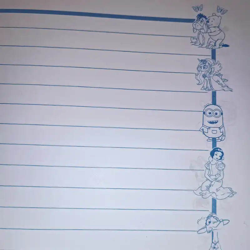 دفتر مشق 40 برگ تیما مدل آدم برفی مجموعه 6 عددی