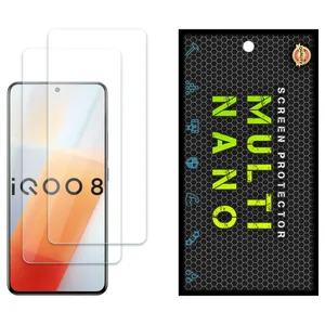 Multi Nano X-S2N Screen Protector For Vivo iQOO 8 Pack of 2