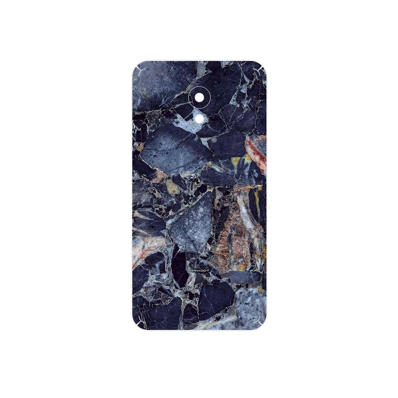 برچسب پوششی ماهوت مدل Broken black marble مناسب برای گوشی موبایل میزو M5