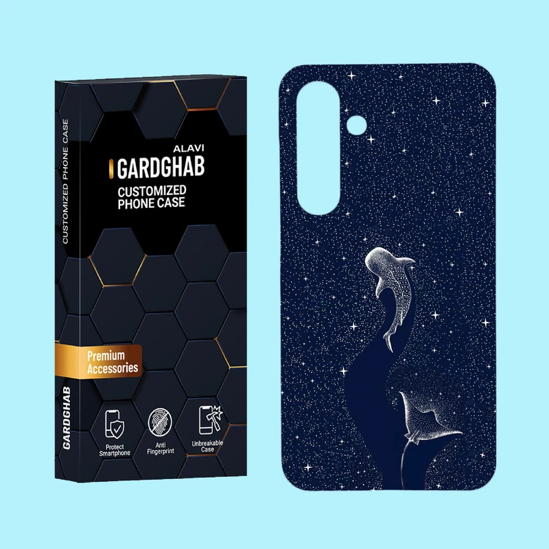 کاور گارد قاب مدل هنری مناسب برای گوشی موبایل سامسونگ Galaxy S24 Plus