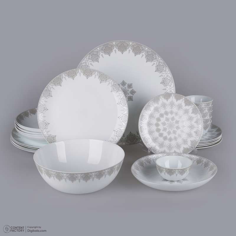 سرویس غذاخوری 26 پارچه 6 نفره دینو مدل 102