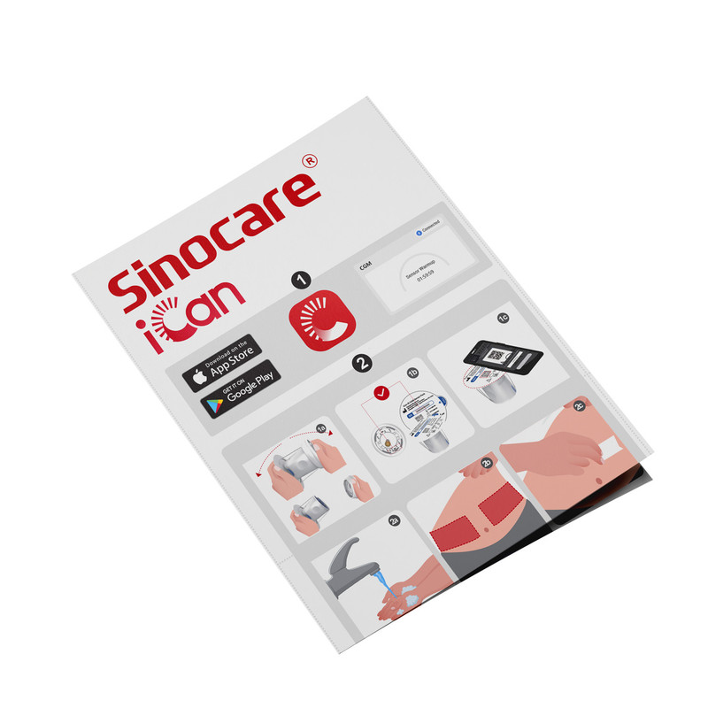 سنسور تست قندخون سینوکر مدل iCan i3 سنسور تست قندخون سینوکر مدل iCan i3