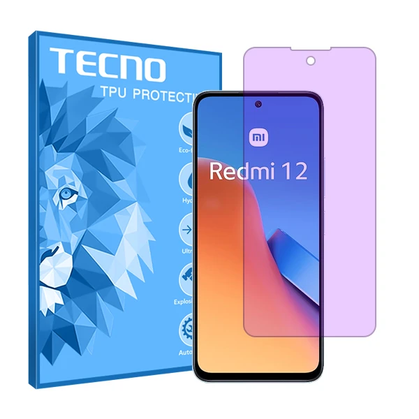 محافظ صفحه نمایش ضد اشعه بنفش تکنو مدل HyPRL مناسب برای گوشی موبایل شیائومی Redmi 12