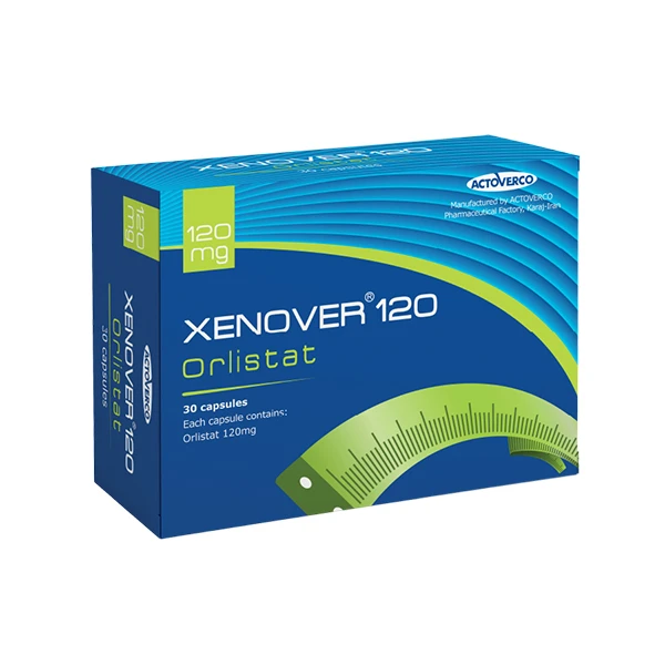 کپسول ارلیستات زنوور 120 میلی گرم اکتوورکو بسته 30 عددی