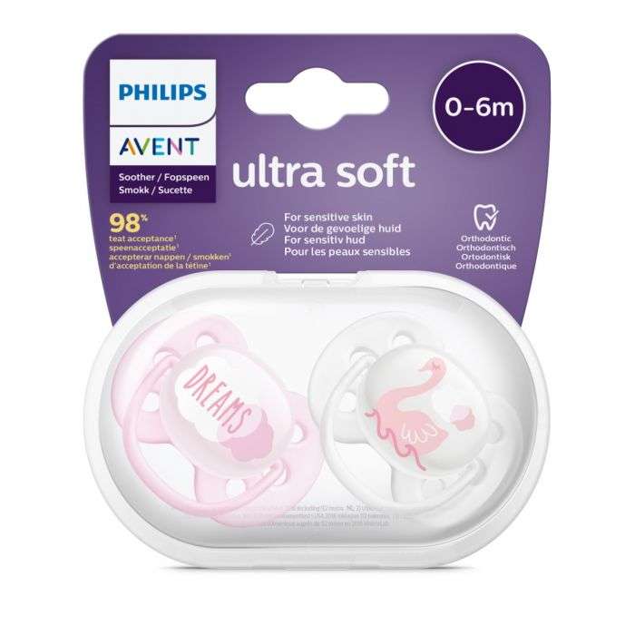 پستانک ارتودنسی اونت مدل Ultra Soft