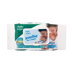 دستمال مرطوب کودک مدل Sensitive بسته 90 عددی