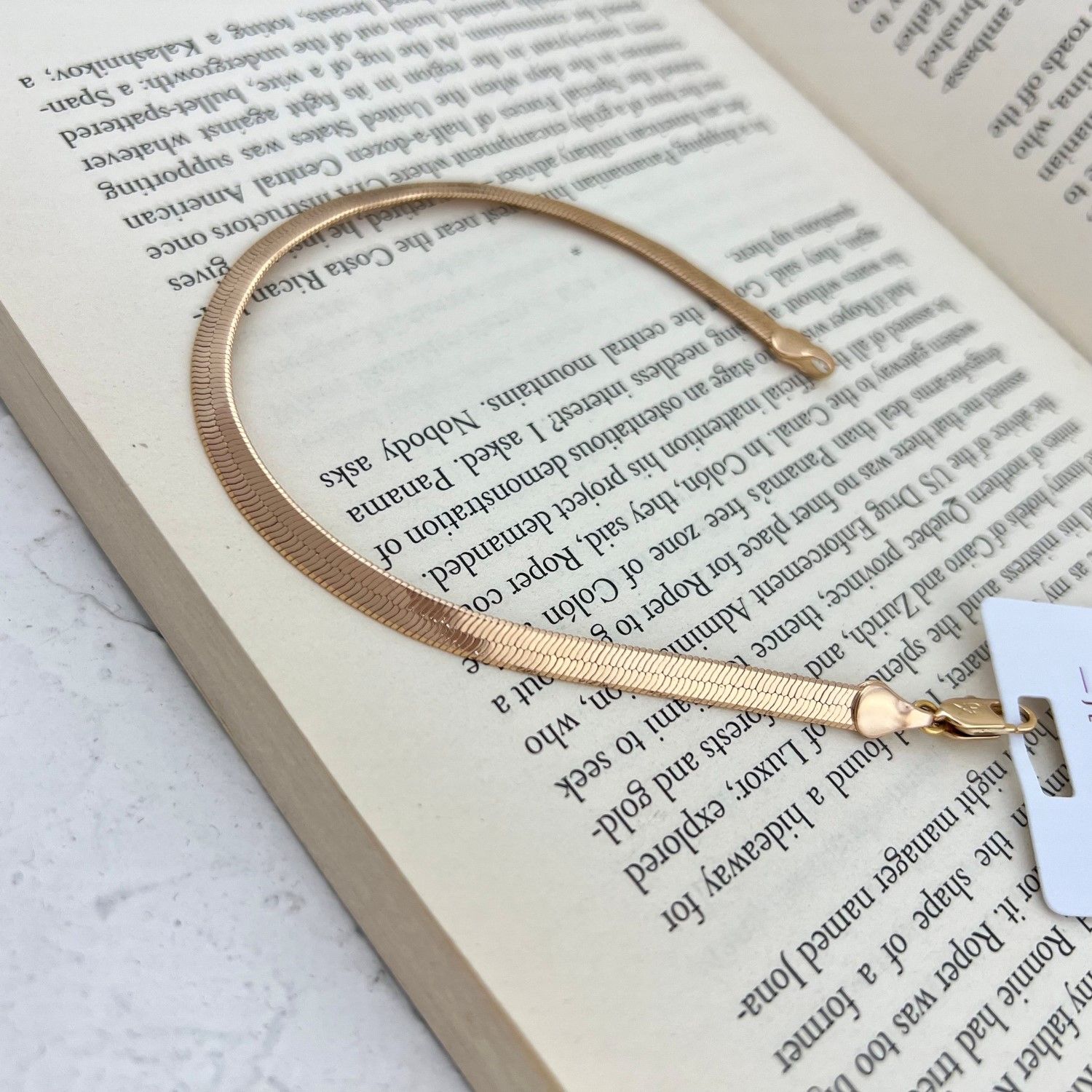 دستبند زنانه ژوپینگ مدل هرینگبون ماری نفرتیتی کد B4642 -  - 3