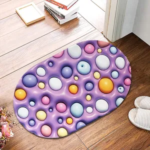  پادری مدل حباب رنگی طرح سه بعدی سایز 65x45 سانتی متر