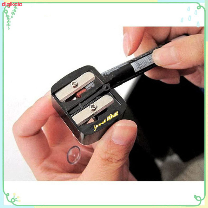 مداد تراش آرایشی مدل TWIN-C بسته 6 عددی