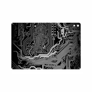 MAHOOT Black Printed Circuit Board Cover Sticker for HTC Nexus 9 2014