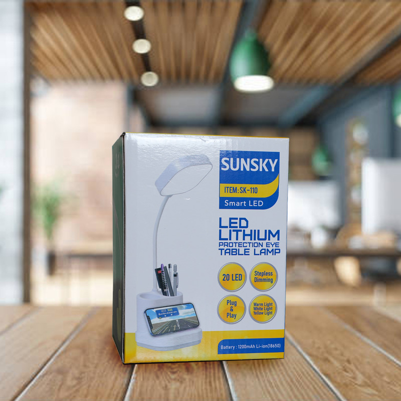 چراغ مطالعه شارژی سان اسکای مدل SK-110