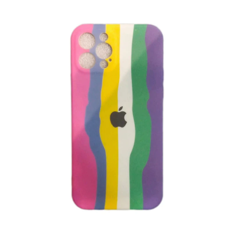کاور مدل سیلیکونی طرح آبرنگی کد 07 مناسب برای گوشی موبایل اپل iphone 12poro