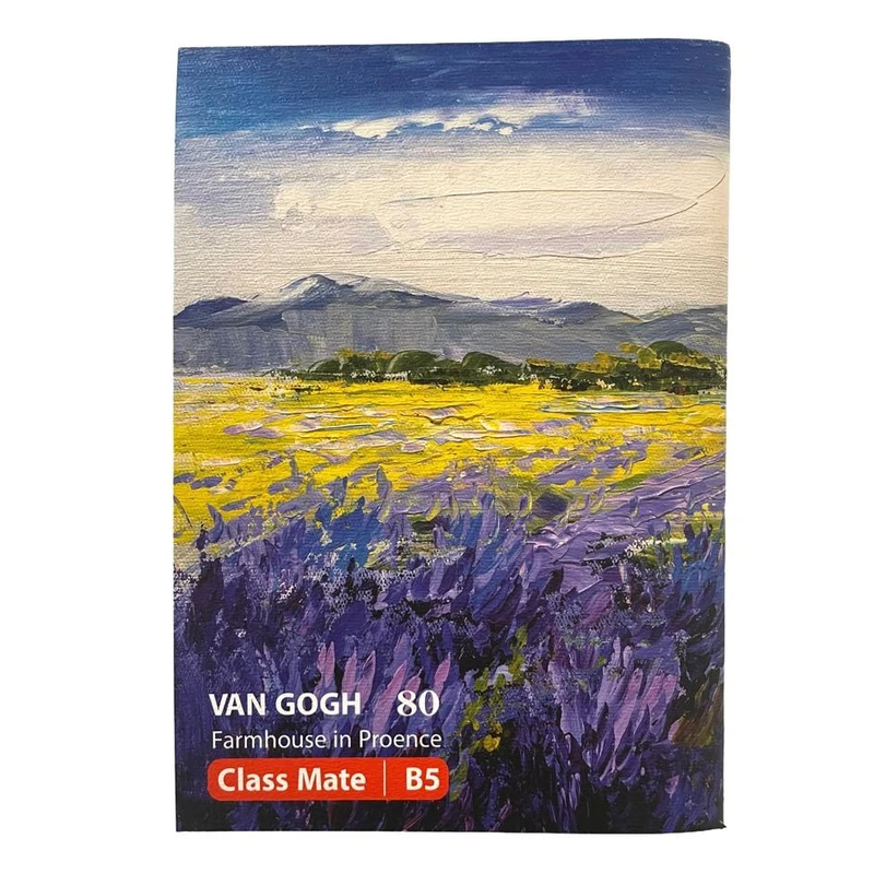 دفتر مشق 80 برگ مدل ونگوک طرح دشت