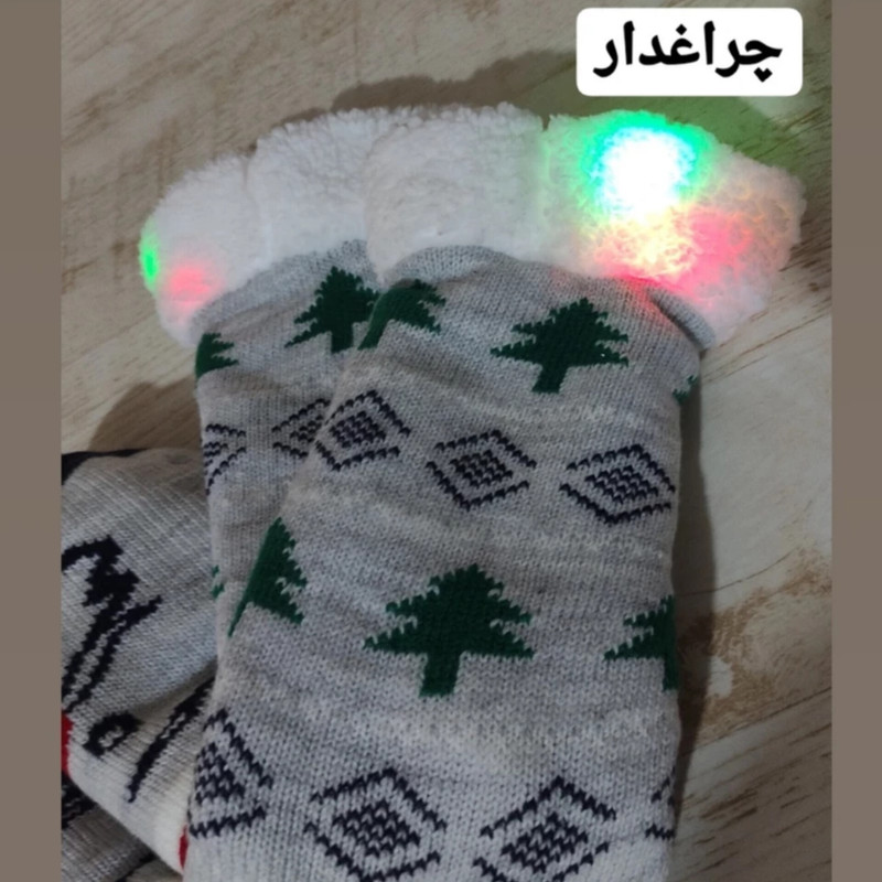 جوراب ساق بلند مردانه مدل پشمی L800 جوراب ساق بلند مردانه مدل پشمی L800