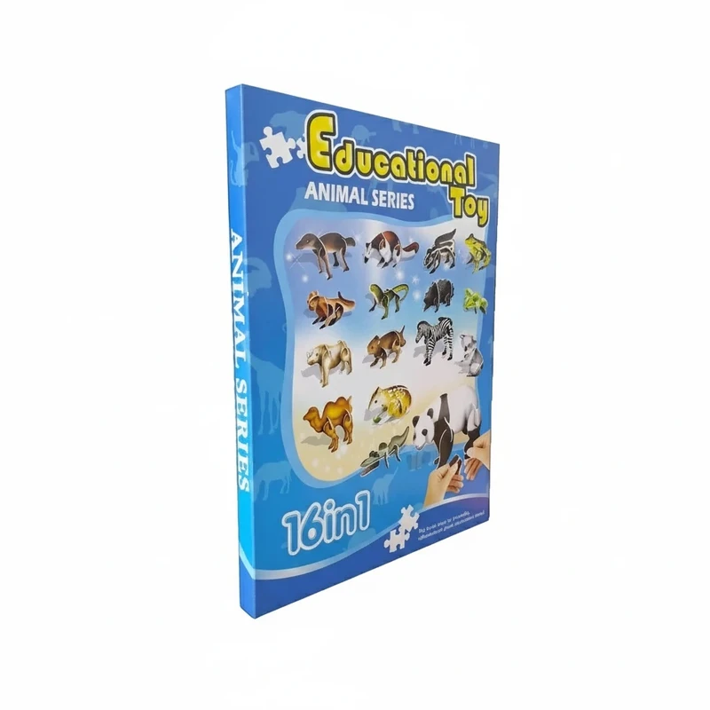ساختنی 16 تکه مدل حیوانات کد 015