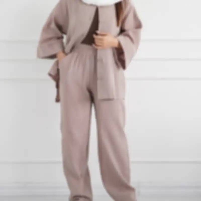 مانتو و شلوار زنانه السانا مدل  آسنا کد 181207