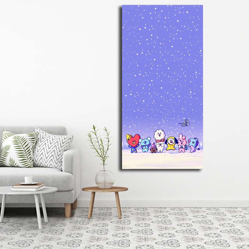 تابلو شاسی کودک مدل BT21 کد 38