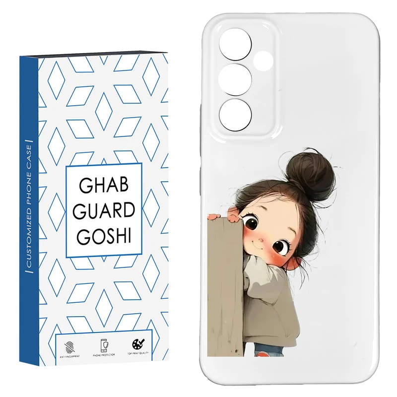 کاور قاب گارد گوشی طرح فانتزی دختر ملوس  کد HARD-09   مناسب برای گوشی موبایل سامسونگ GALAXY A14