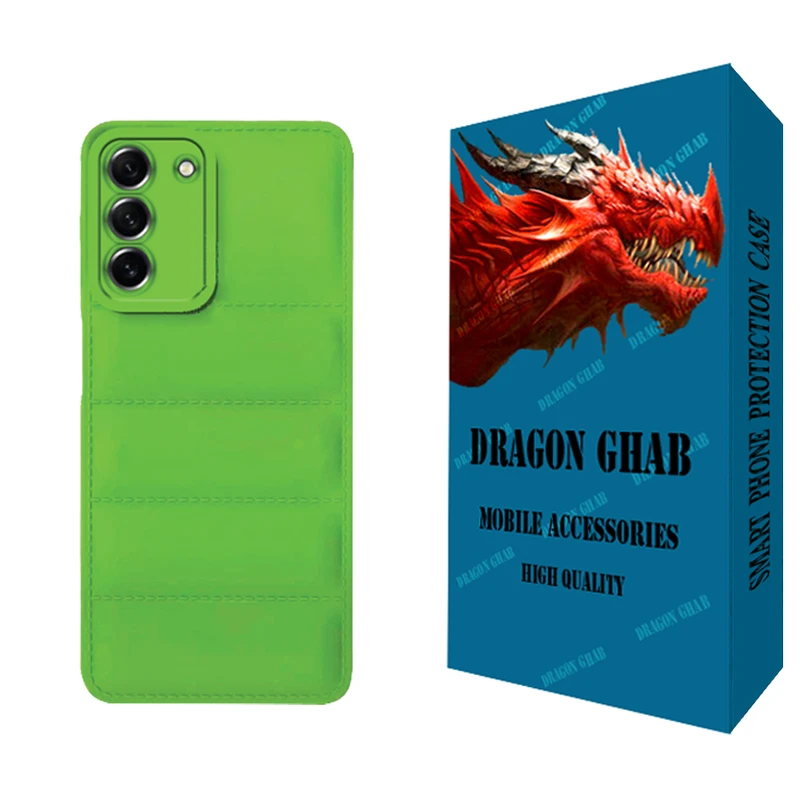 کاور دراگون قاب مدل پافری مناسب برای گوشی موبایل سامسونگ Galaxy S21 FE 5G