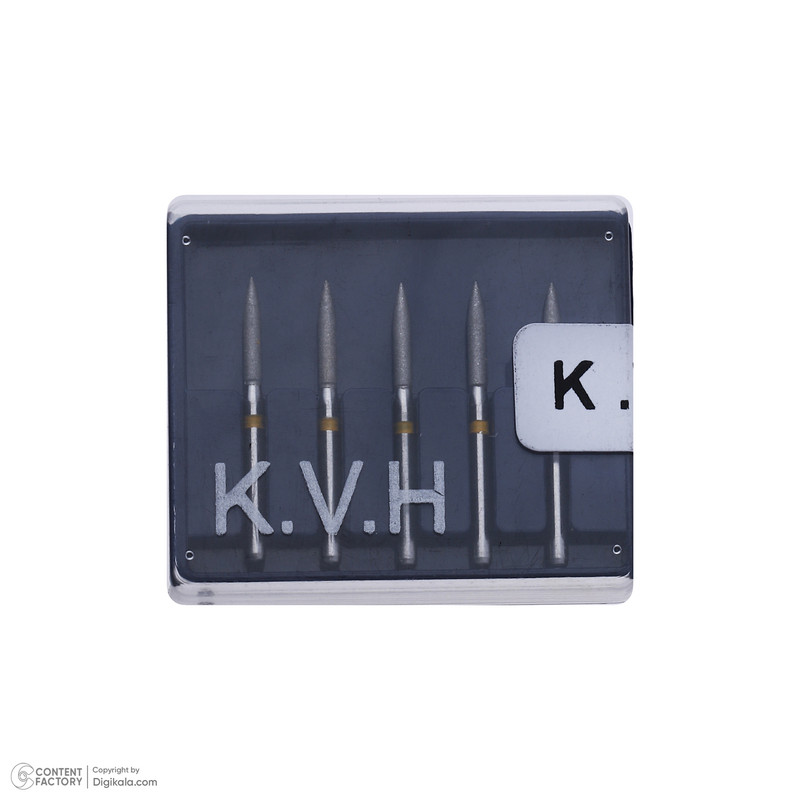 فرز دندانپزشکی کاویچ مدل پالیش شعله شمعی کد 010-862 بسته 5 عددی