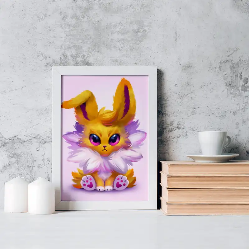 تابلو خندالو مدل تندرز انیمه پوکمون کد 17299