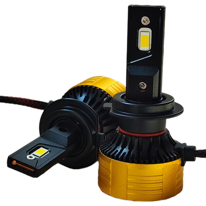 هدلایت لامپ خودرو تی بی اس دیزاین مدل T43 PRO پایه H7 بسته دو عددی