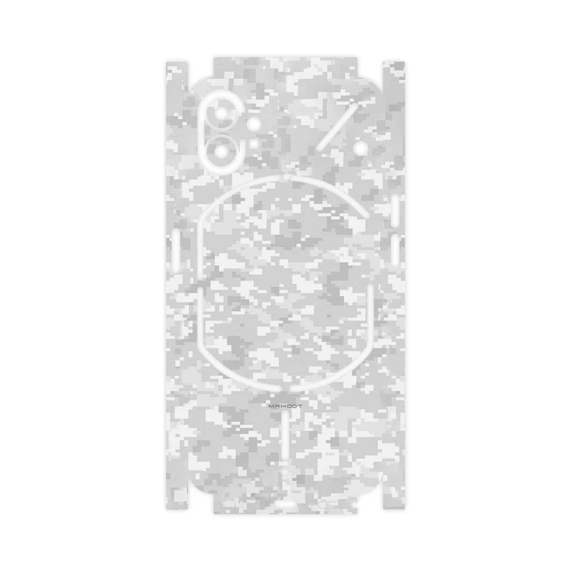 برچسب پوششی ماهوت مدل Army_Snow_Pixel-FullSkin مناسب برای گوشی موبایل ناتینگ Phone 1