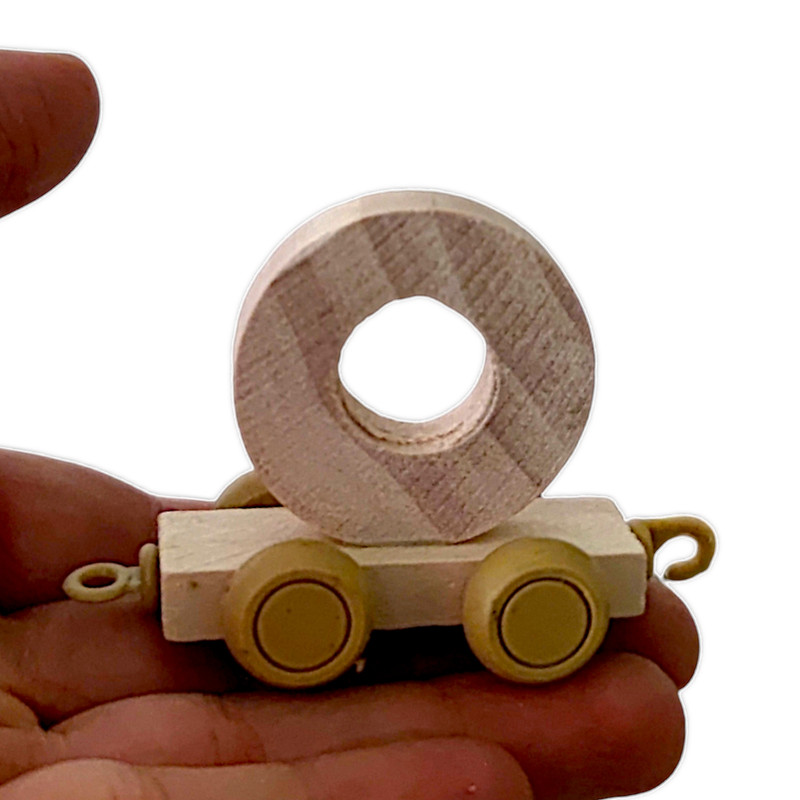 اسباب بازی چوبی مدل حروف انگلیسی قطار