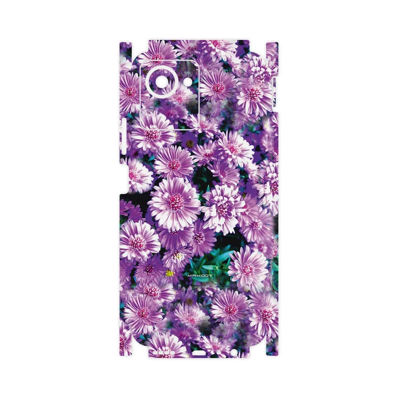 برچسب پوششی ماهوت مدل Purple_Flower-FullSkin مناسب برای گوشی موبایل ریلمی C30s