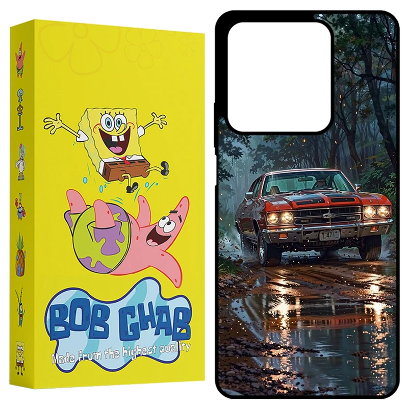 کاور باب قاب طرح ماشین مدل BCPN135 مناسب برای گوشی موبایل شیائومی Redmi Note 13 5G