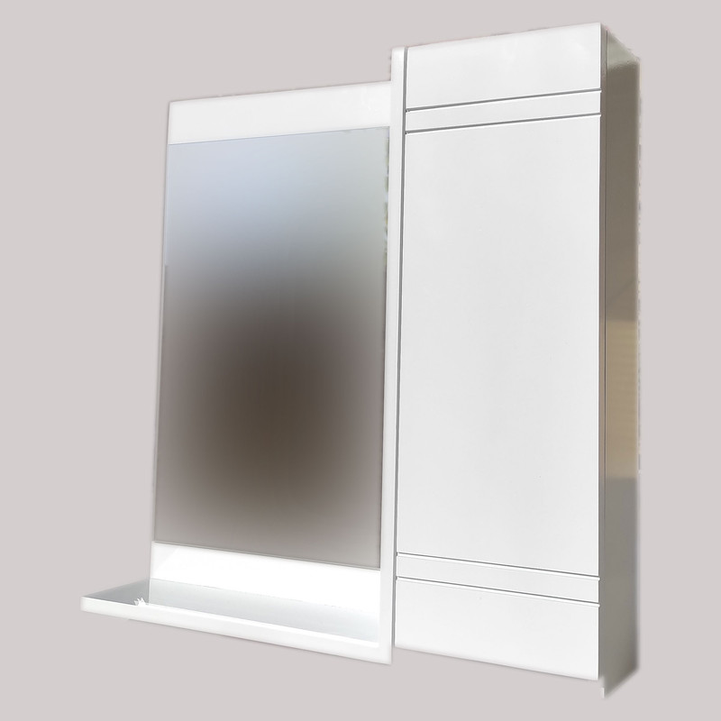 آینه و باکس سرویس بهداشتی مدل چهار خط