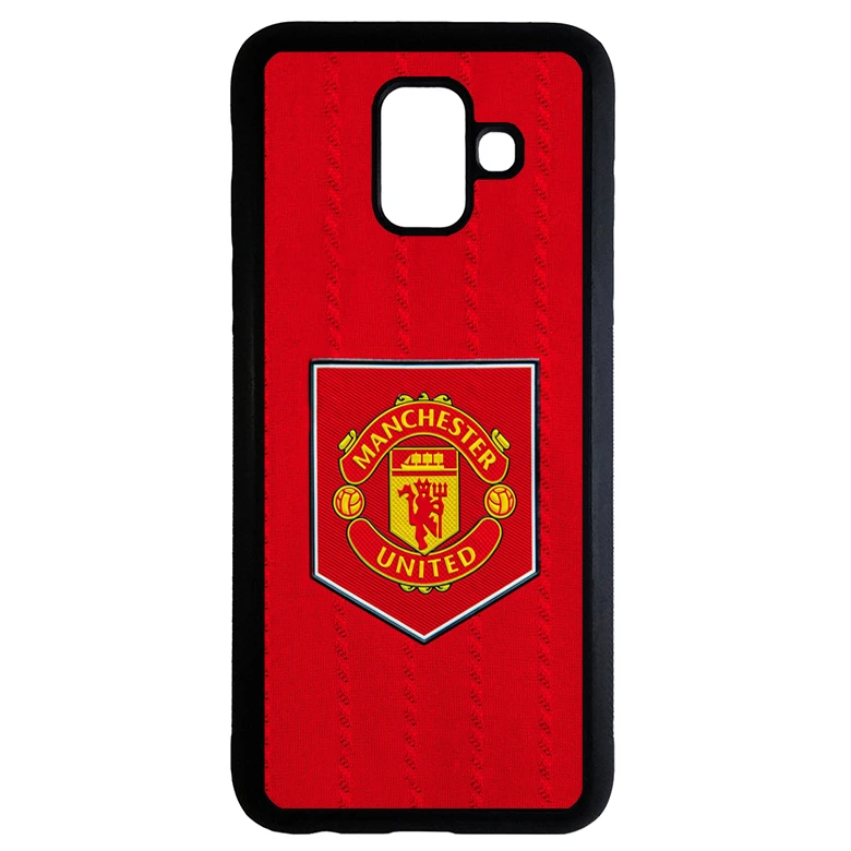 کاور طرح تیم فوتبال منچستر یونایتد مناسب برای گوشی موبایل سامسونگ galaxy a8 2018
