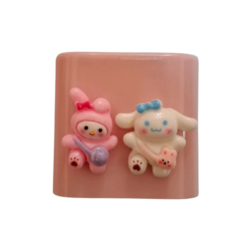 محافظ شارژر دیواری طرح ملودی مدل SE5 مناسب برای شارژر اپل و شیائومی 18 وات دو پین 