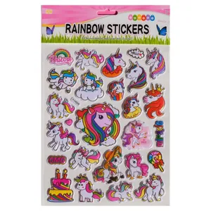 برچسب مدل سه بعدی طرح یونیکورن