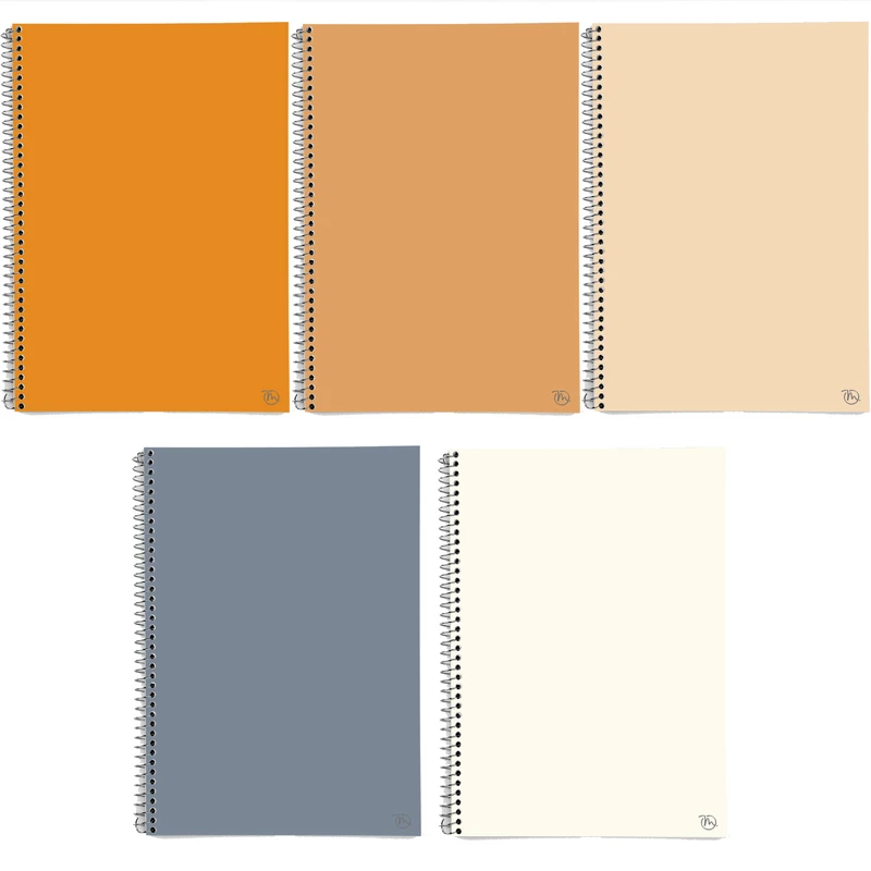 دفتر مشق 50 برگ مدوپد طرح ساده کد BD10177 مجموعه 5 عددی