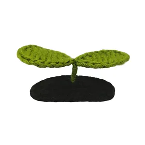 گیره مو زنانه مدل جوانه بافتنی