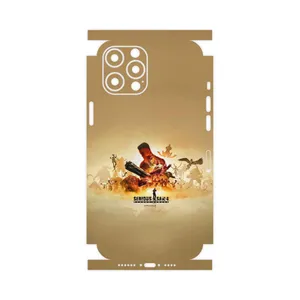 MAHOOT Serious Sam Game Series-FullSkin Cover Sticker for Apple iPhone 12 Pro Max