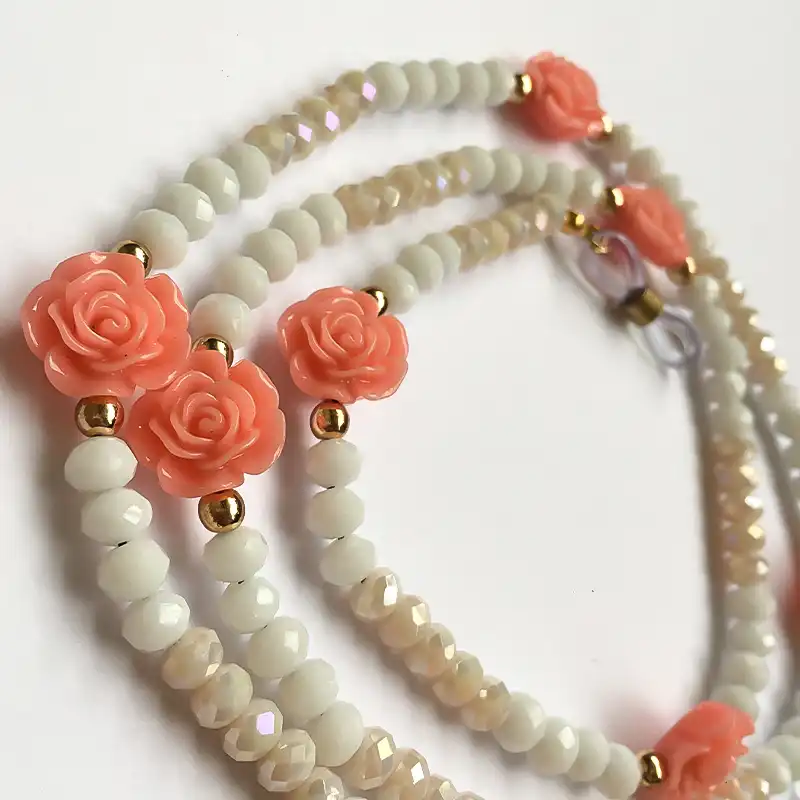 بند عینک مدل گل