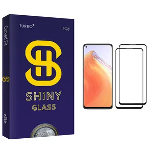 Atouchbo Shiny Glass Screen Protector For Xiaomi Mi 10T 5G Pack Of 2