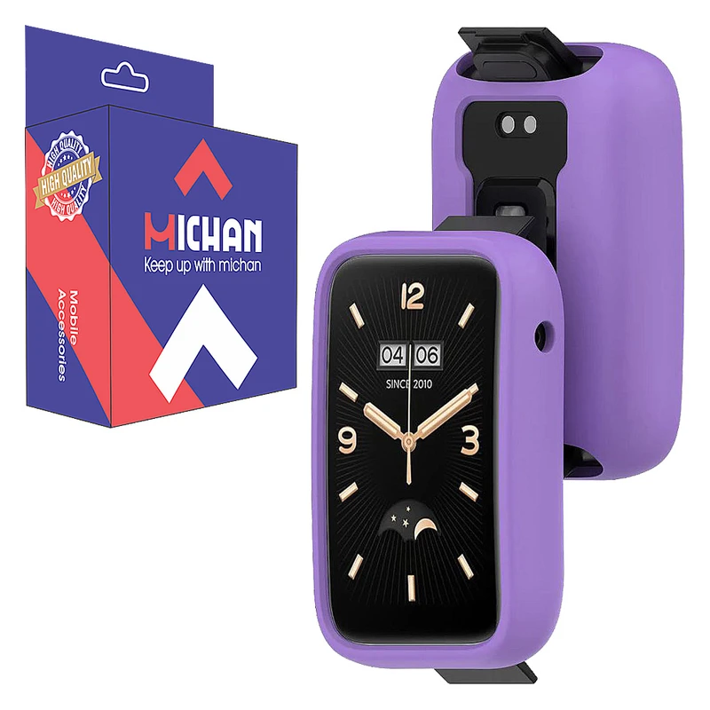 کاور میچان مدل Silicone مناسب برای ساعت هوشمند شیائومی Mi Band 7 Pro