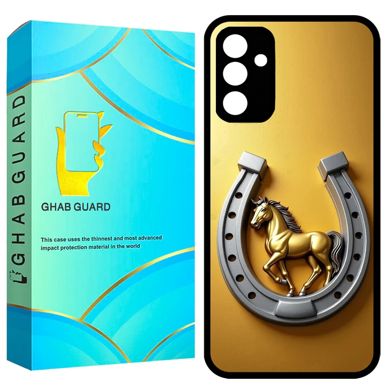 کاور قاب گارد طرح نعل اسب مدل GCHPA34 مناسب برای گوشی موبایل سامسونگ Galaxy A34 5G 