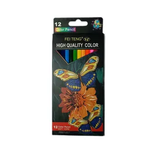 مداد رنگی 12 رنگ فی تنگ مدل سافت کور