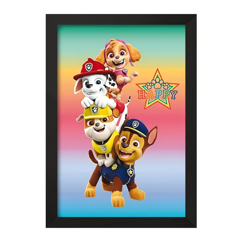 تابلو خندالو مدل سگ های نگهبان کد F11022