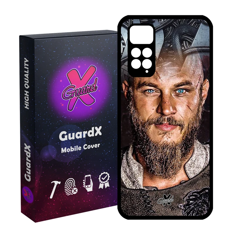 کاور گارد ایکس طرح Vikings مدل Glass10240 مناسب برای گوشی موبایل شیائومی Redmi Note 11S/ Note 11 4G