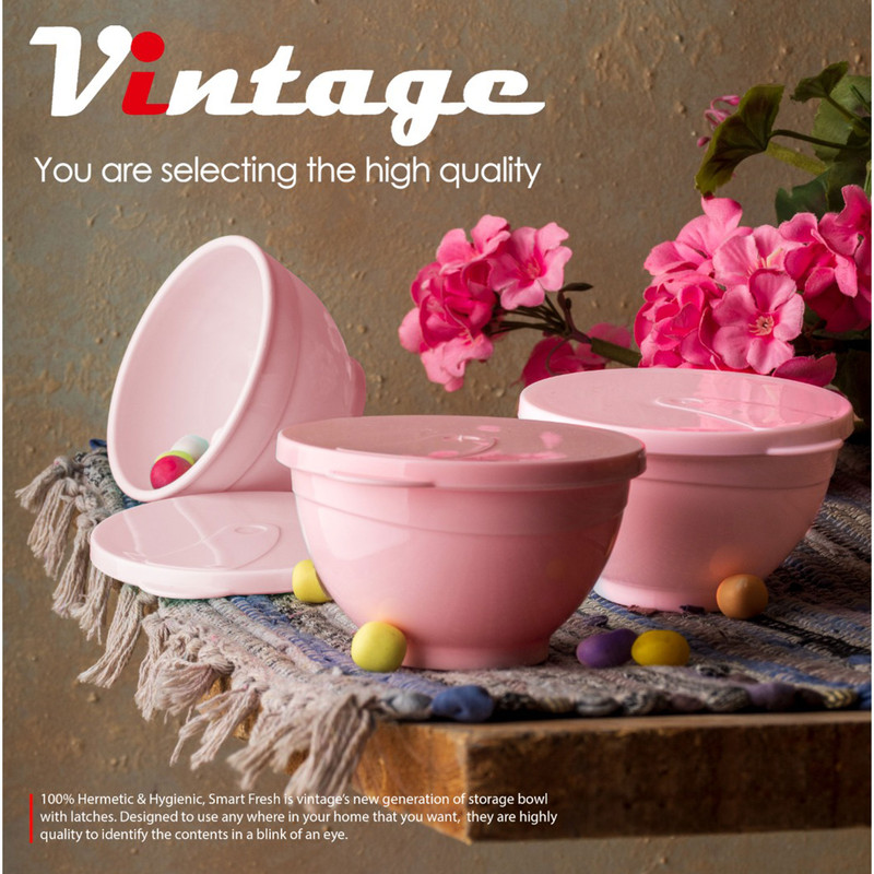 ظرف نگهدارنده وینتج مدل VNIO57 مجموعه 3 عددی ظرف نگهدارنده وینتج مدل VNIO57 مجموعه 3 عددی